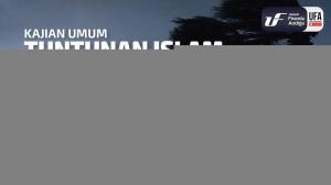Ceramah · Abu Abdil Muhsin Firanda Andirja · Tuntunan Islam dalam Menghadapi Musibah