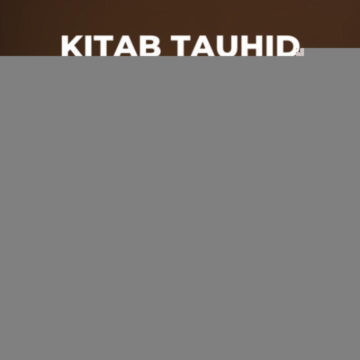 Ceramah · Ahmad Zainuddin · Kitab Tauhid Pemurnian Ibadah Kepada Allah